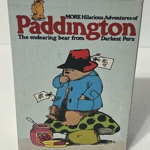 Paddington Bear by Michael Bond 1976 five Book Box Set